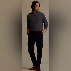 Polo Ralph Lauren Estate-Rib Quarter Zip Pullover. Size: Medium